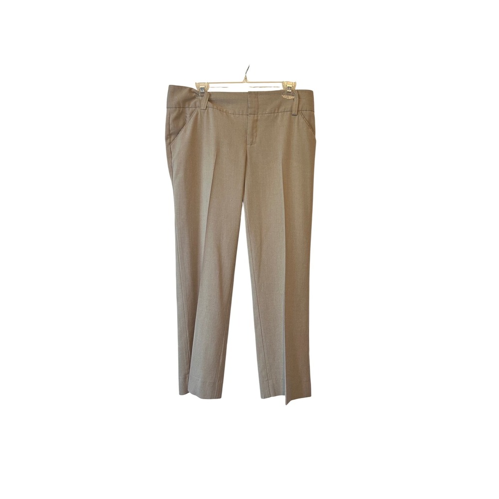 Daisy Fuentes Women's Tan Dress Pants Career Trousers‎ Size 12